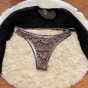 Two piece bathing suit